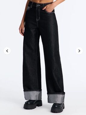 New With Tags - Fashion Nova Jeans - Size 13 - Wide Leg